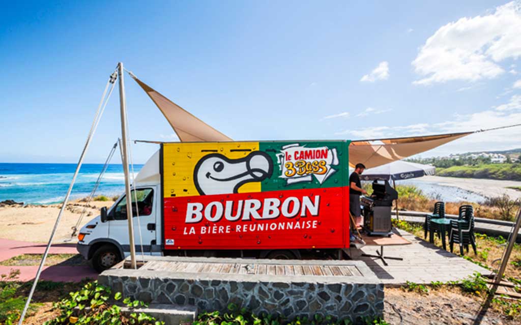 Reunion Adası bar kamyonları