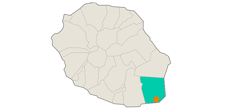harta orașului-saint-philippe